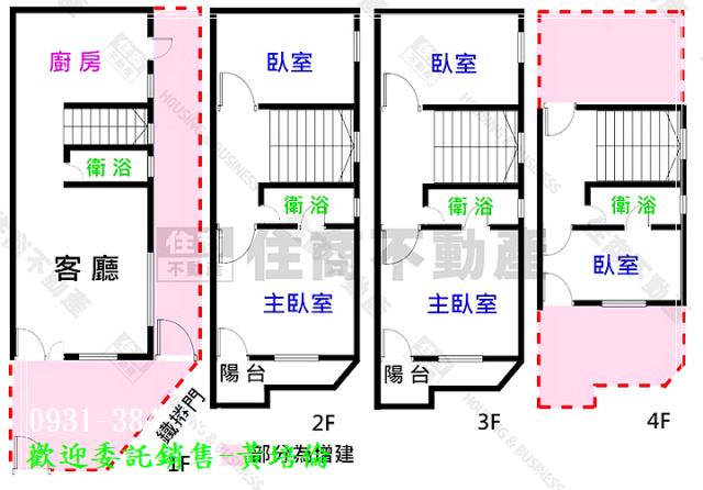 幸福社區邊間透天